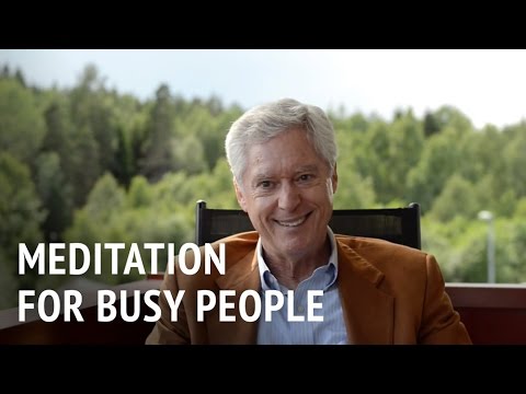 Meditation for Busy People | Dr Alan Wallace