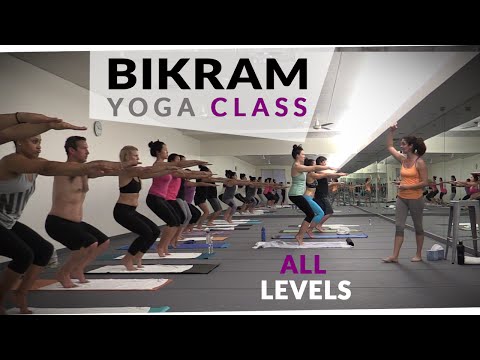 Bikram Yoga Workout - 🔥 60 Minute Hot Yoga with Maggie Grove