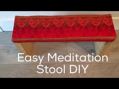Easy Meditation Stool DIY Video