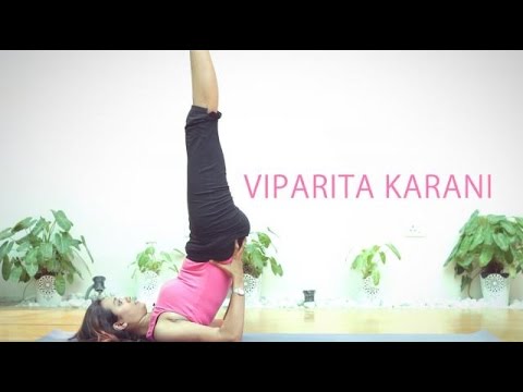 How to do Viparita Karani