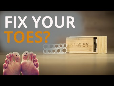 The Ultimate Toe Separators: Awesome Toes!® by YOGABODY®